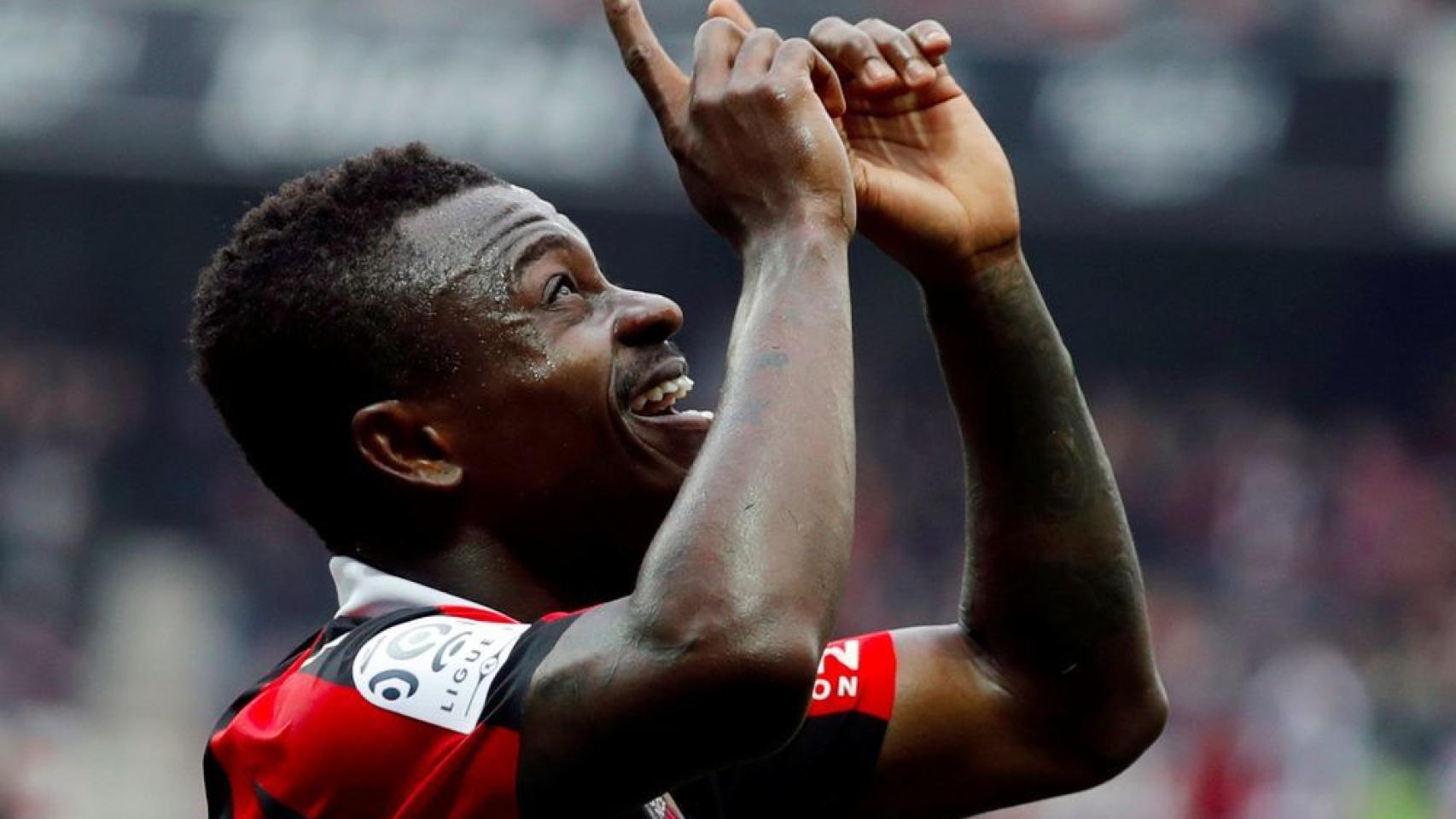 Jean Michaël Seri, en un partido con el Niza.