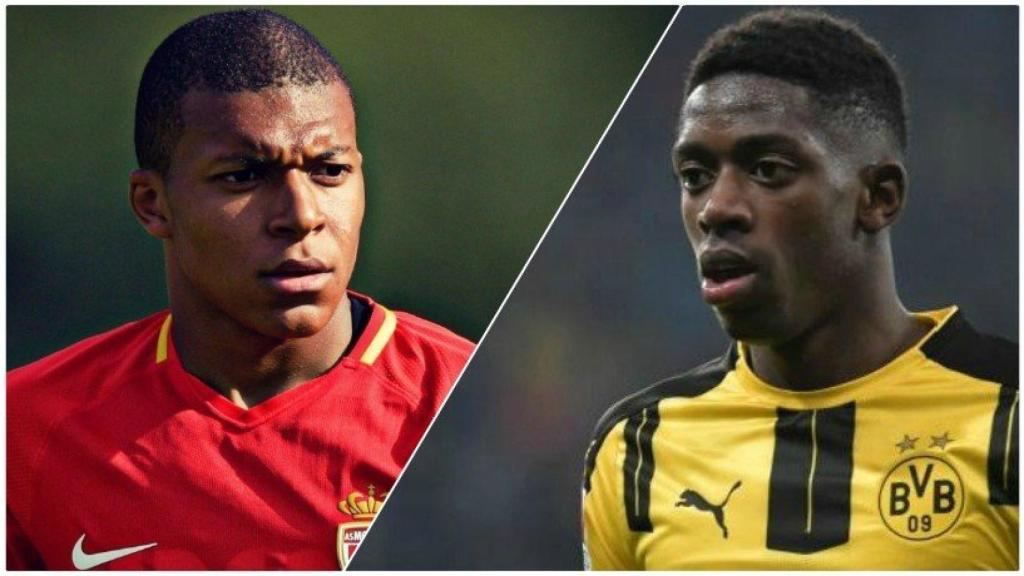 Mbappé y Dembélé: tú a Madrid y yo a Barcelona