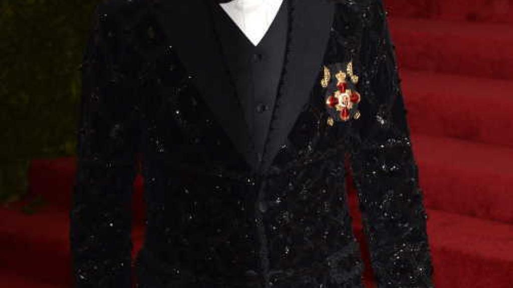 jose maria manzanares a su llegada a la gala MET de 2015