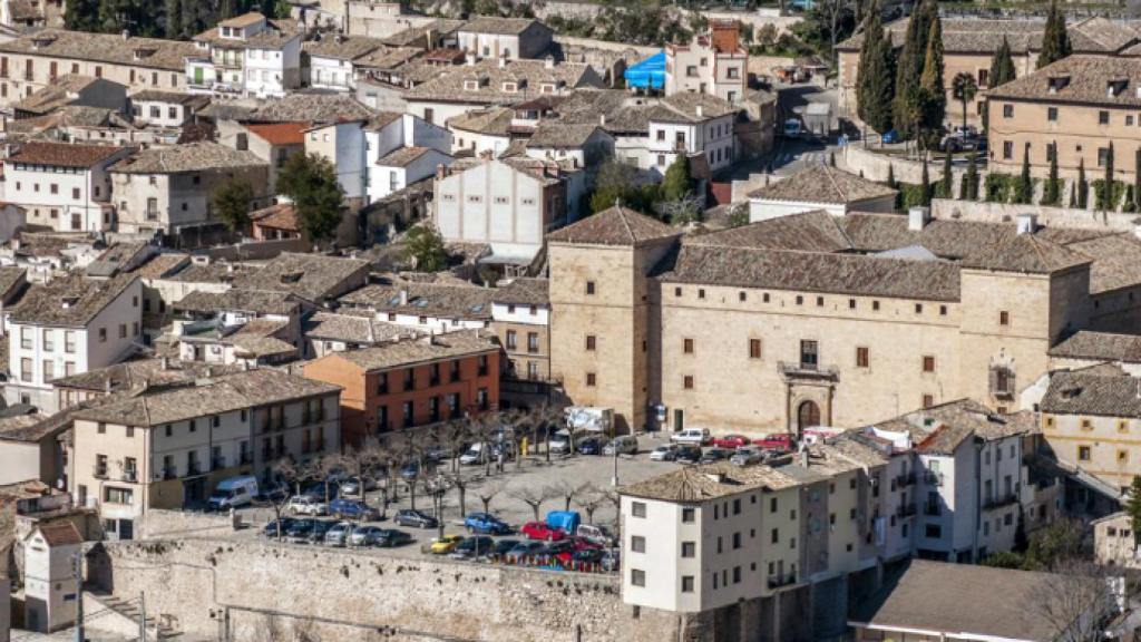 Imagen panorámica de la localidad guadalajareña de Pastrana