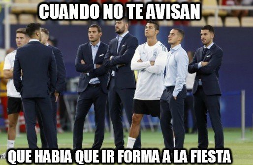 Los mejores memes de la Supercopa de Europa entre el Madrid y el Manchester United