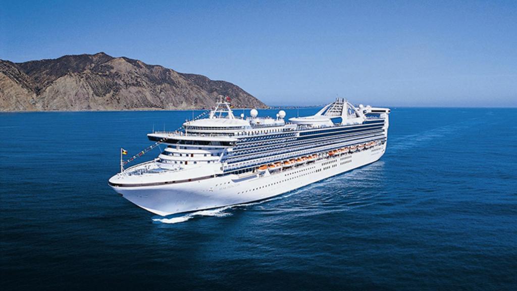 Imagen de un barco de Princess Cruises.