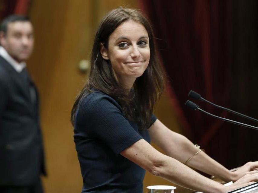 Andrea Levy, una de las grandes lectoras del PP. EFE.