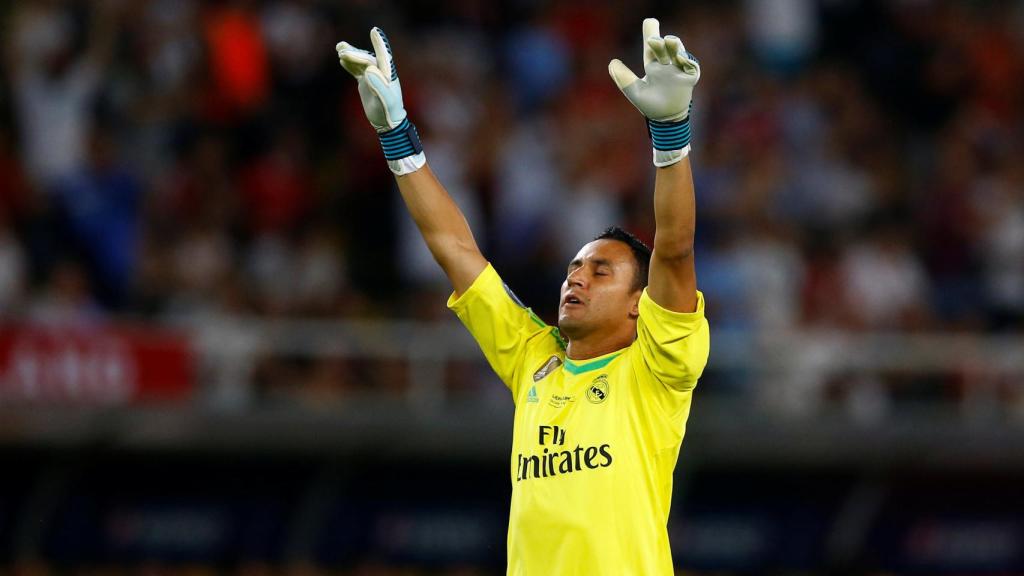 Keylor Navas, portero del Real Madrid.