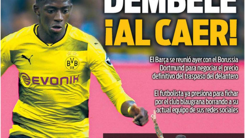 Portada Sport (09/08/17)