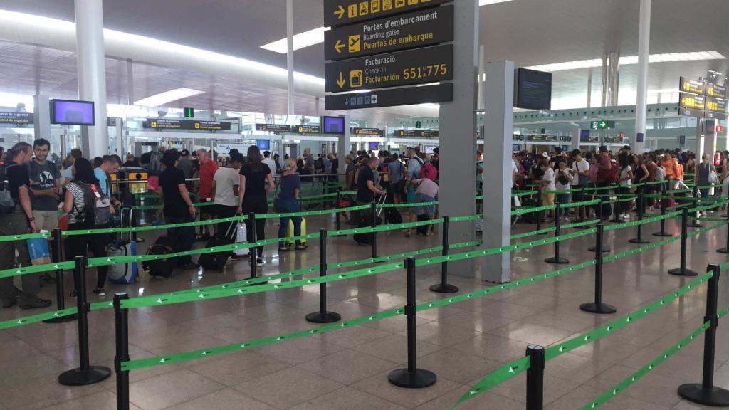 Terminal 1 del Aeropuerto de El Prat.