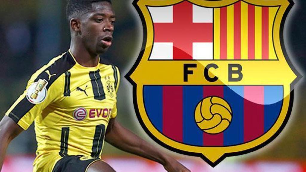 Dembélé ficha por el Barcelona.