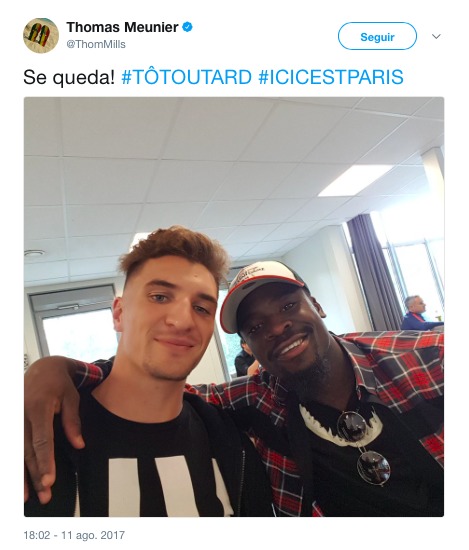 Meunier se gana al madridismo: sigue con su vacile a Piqué