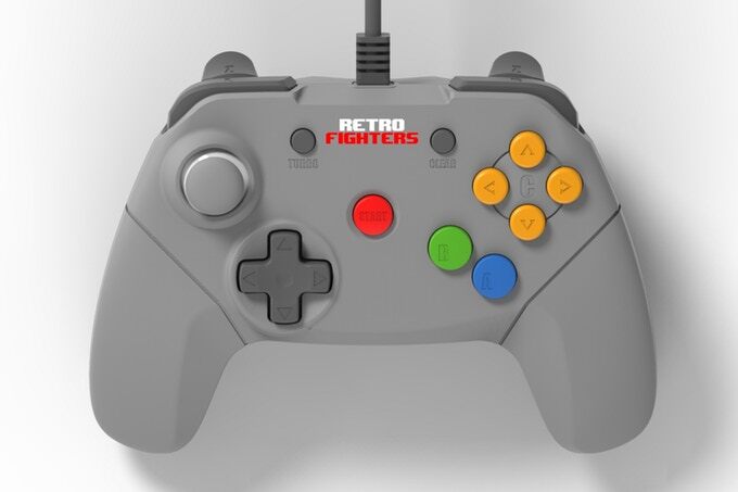 retro fighters controlador nintendo 64