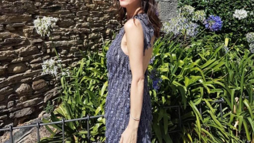 Exterior de la finca de la familia, en una imagen de Espido Freire.