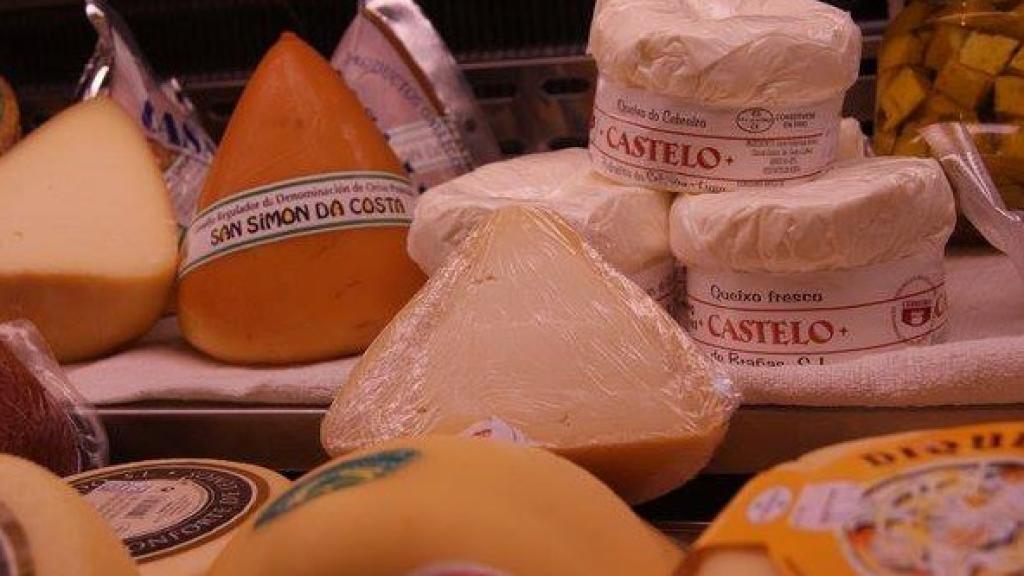 Quesos de Mesón de Alberto, un surtido del país.