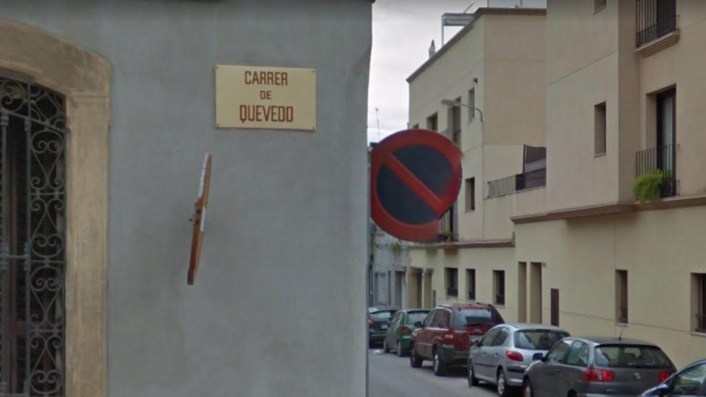 Carrer de Quevedo, en Sabadell.