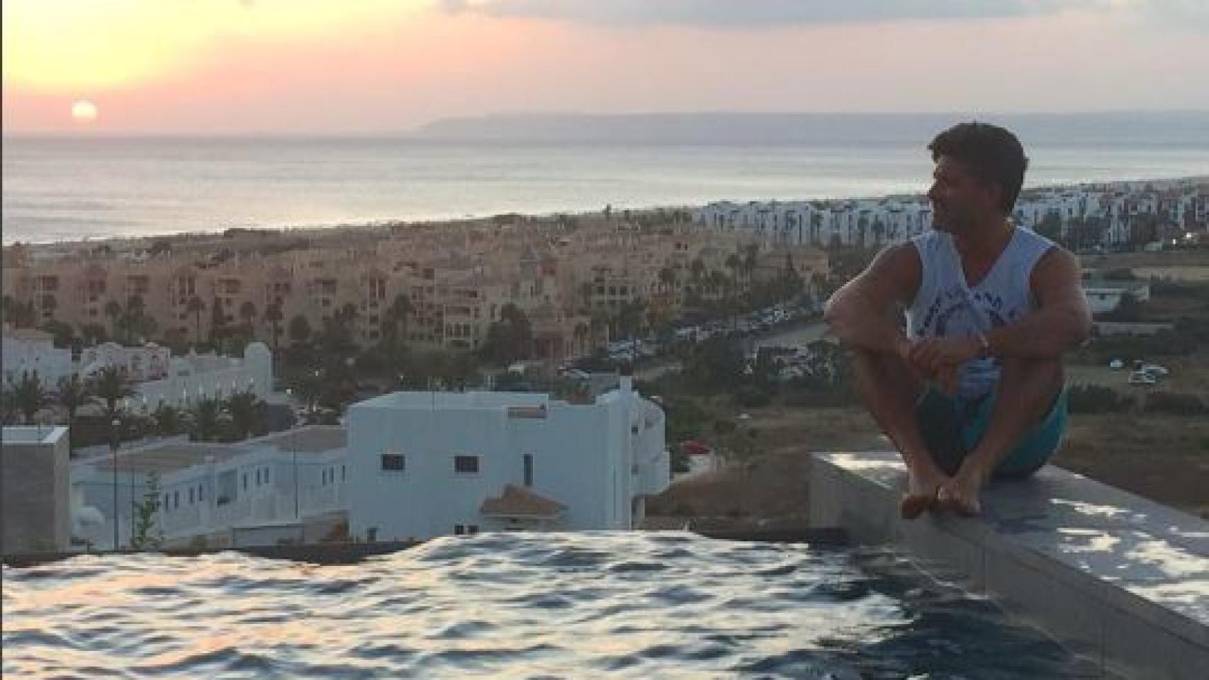 Las vacaciones de Toño Sanchís, en imágenes