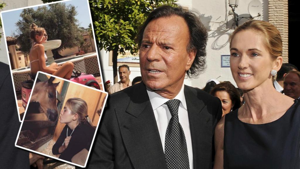 Las hijas de Julio Iglesias y Miranda han heredado la belleza de su madre.