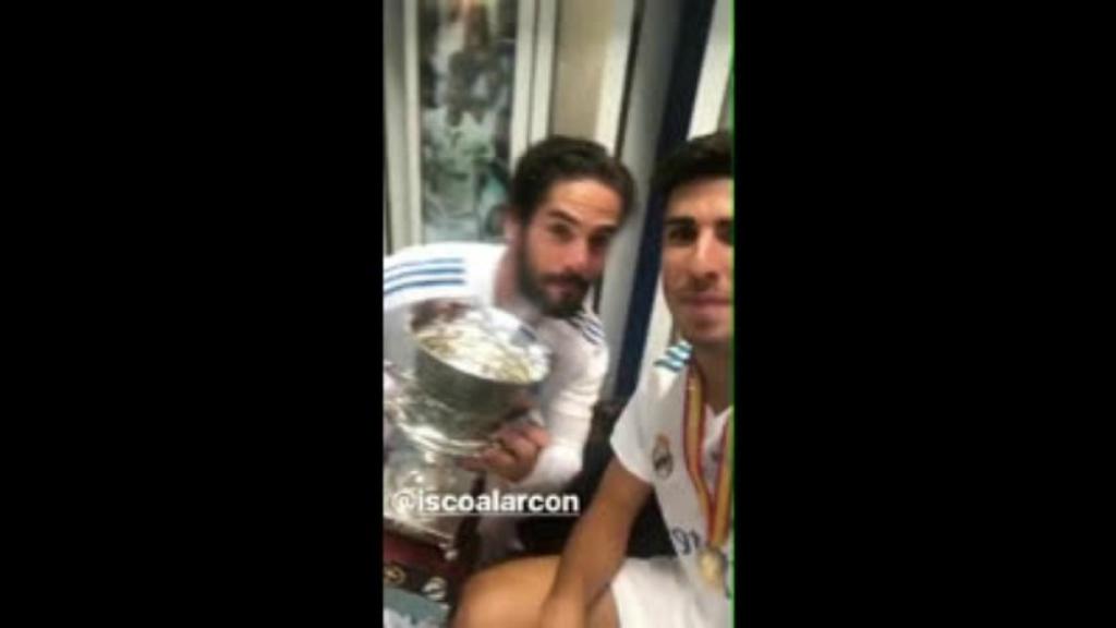 Asensio e Isco vuelven a realizar su habitual vídeo