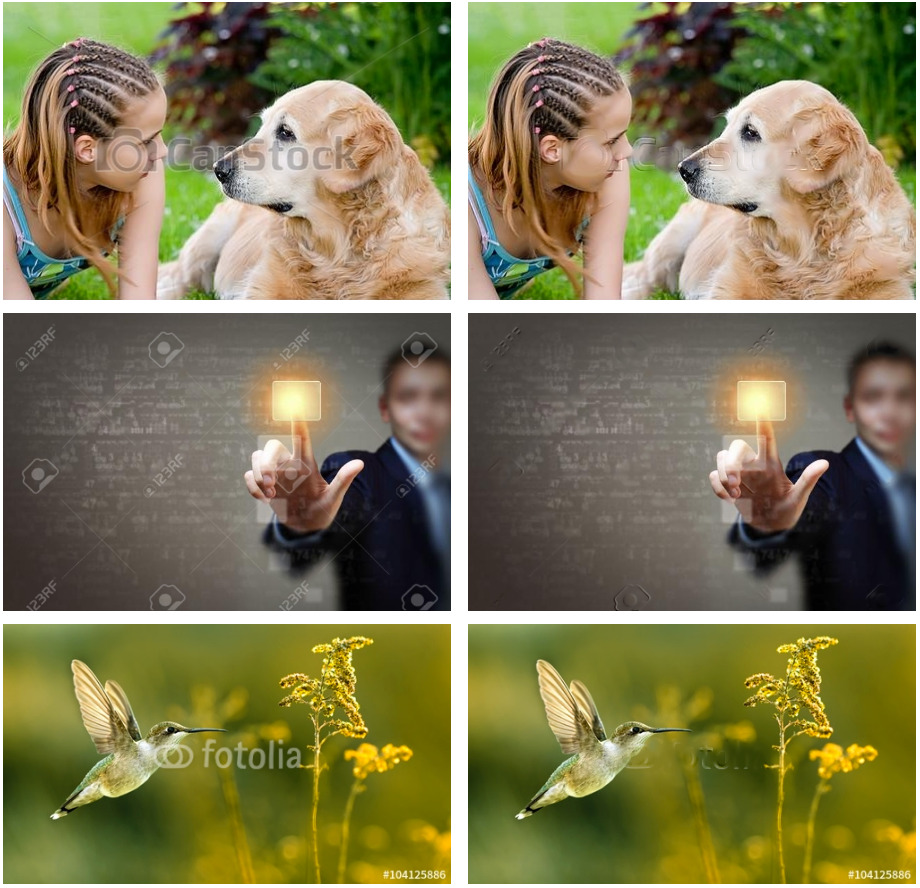 marca de agua difuminada google algoritmo