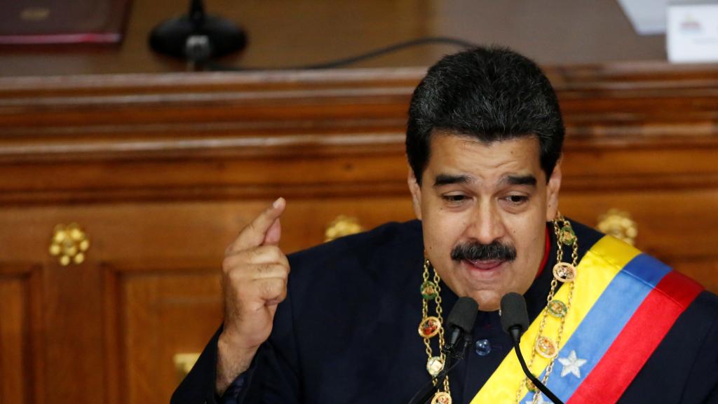 Maduro, en una sesión de la Asamblea Constituyente.