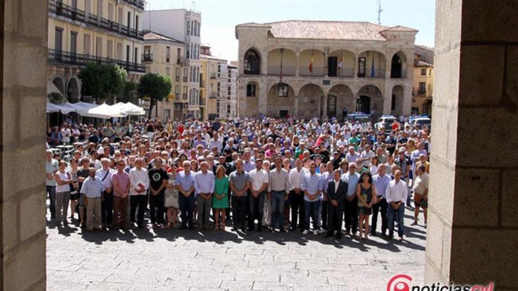 zamora concentracion atentados barcelona 6