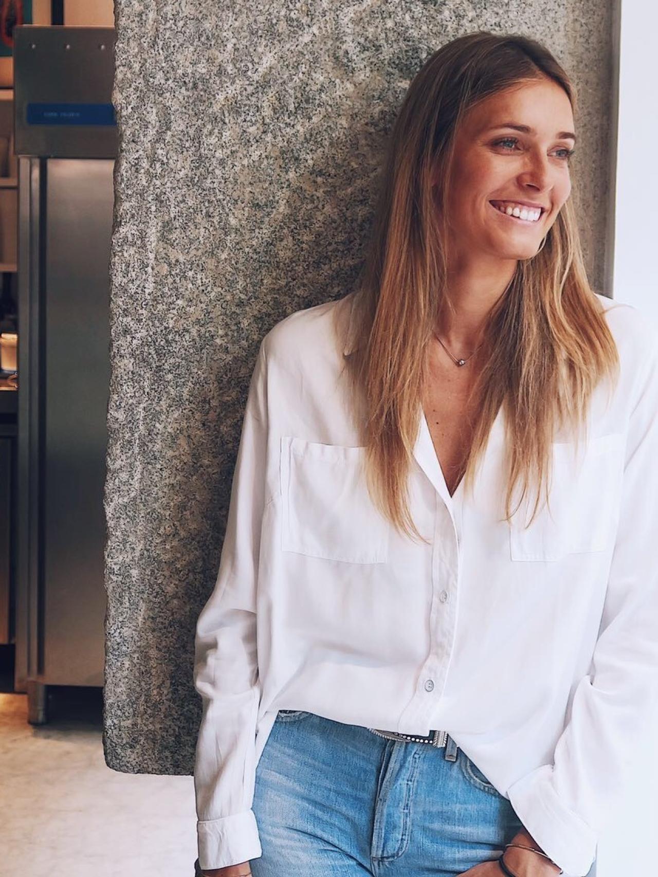 Goda Karosaite en uno de los locales de Fit Food.