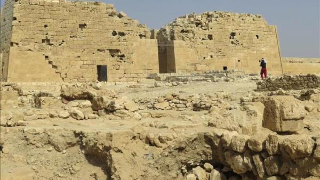 Excavación del templo Taposiris Magna