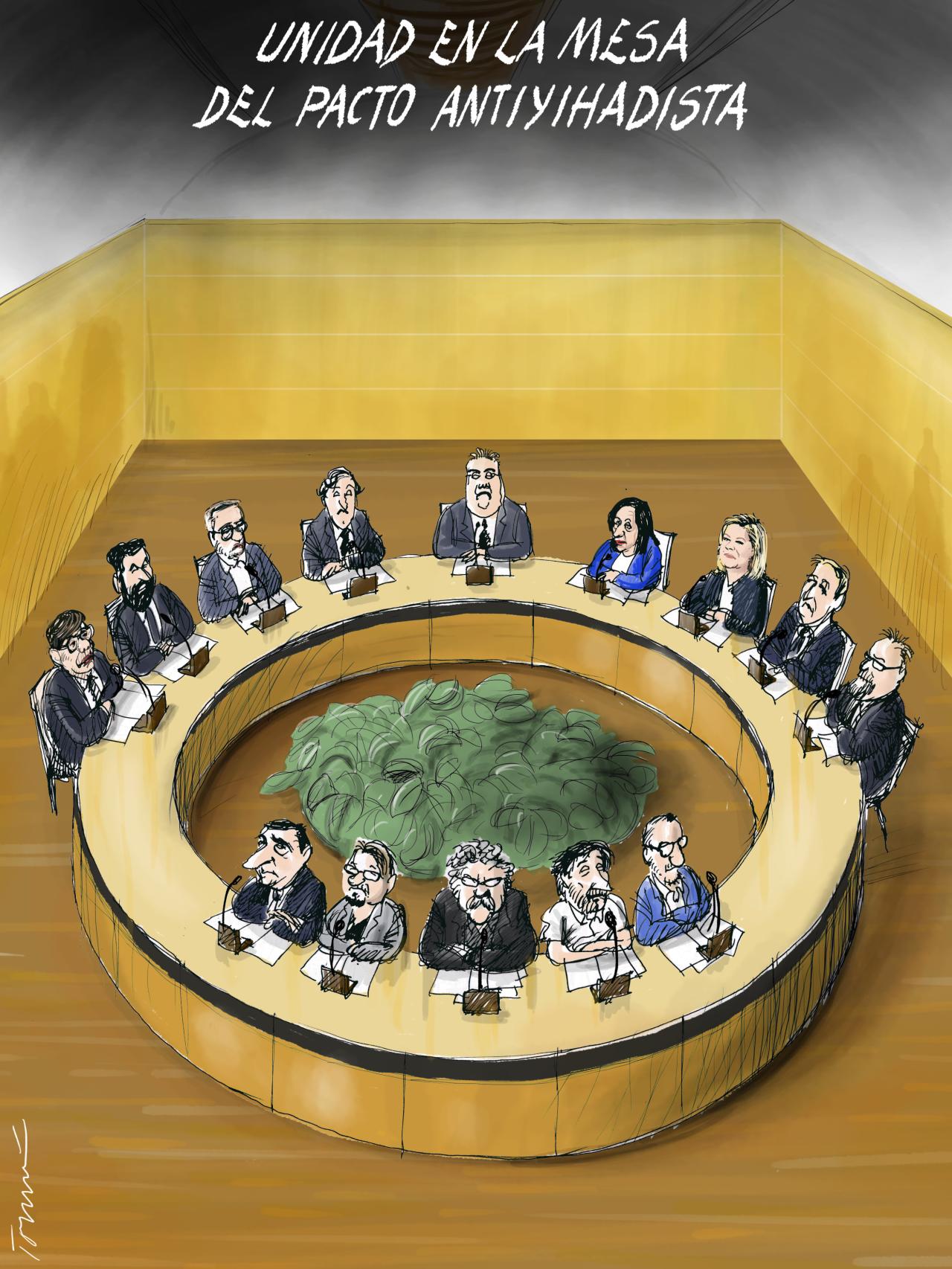 Todos unidos en la mesa