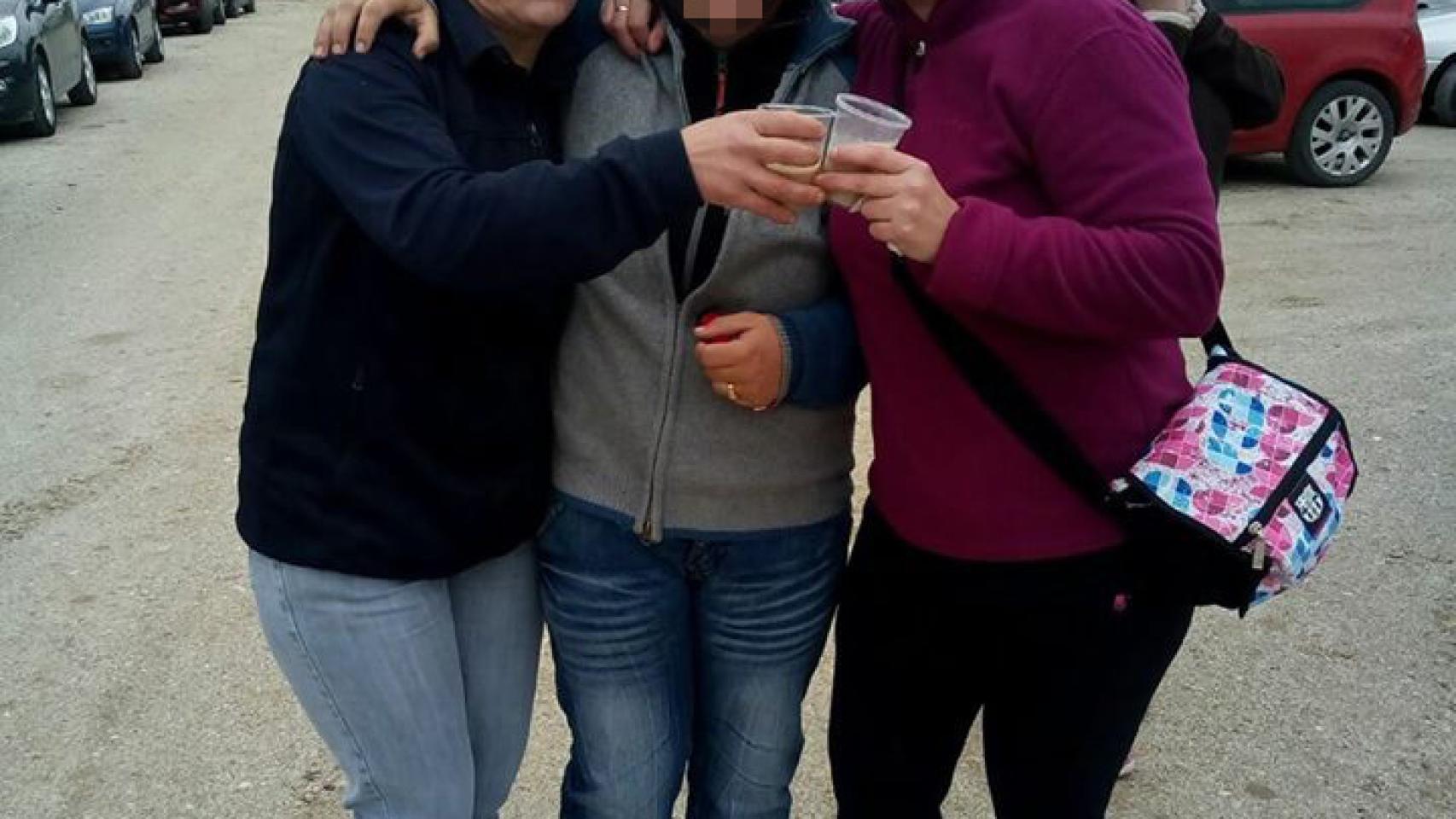 Catalina Méndez García, a la izquierda, fue asesinada por su expareja.