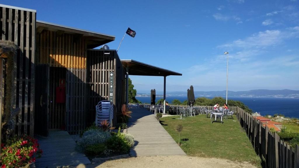 Camping de la isla de Ons.