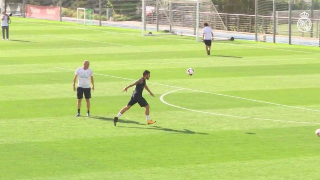 Ceballos se luce ante Zidane