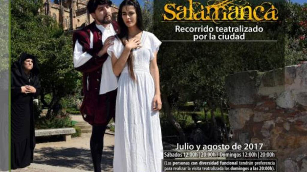 recorrido teatralizado salamanca