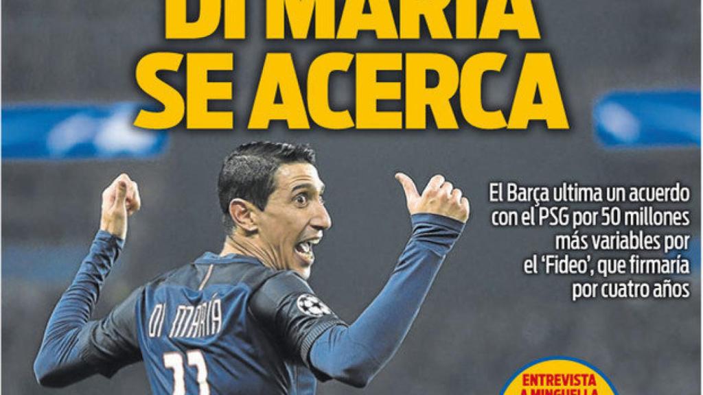 Portada de Sport (24/08/17)