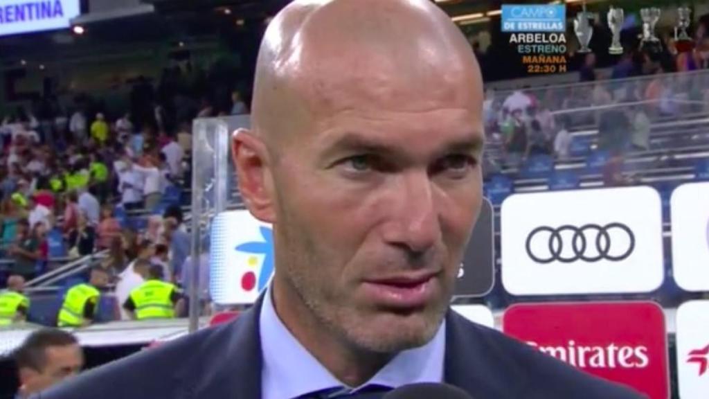 Zidane habla en Realmadrid TV