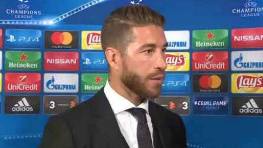 Sergio Ramos. Foto. Twitter (@chirichampions)