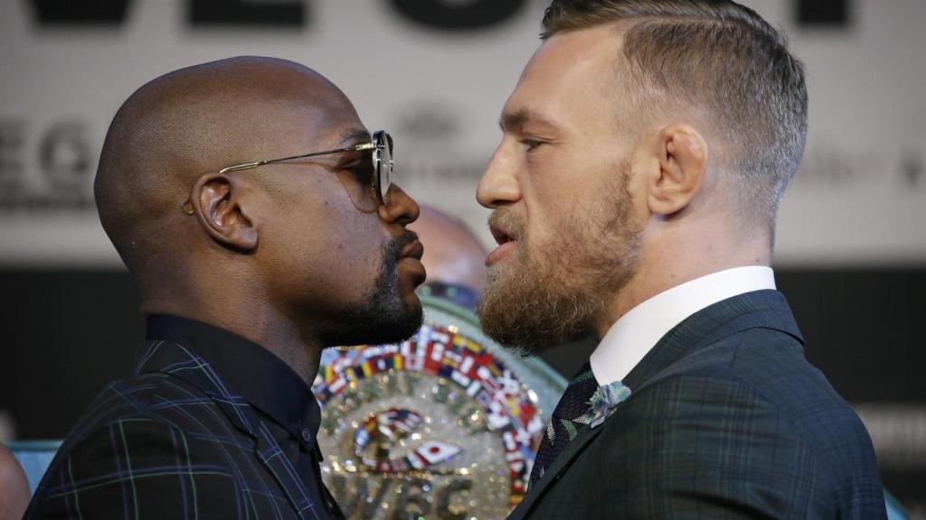 Floyd Mayweather y Conor McGregor, cara a cara