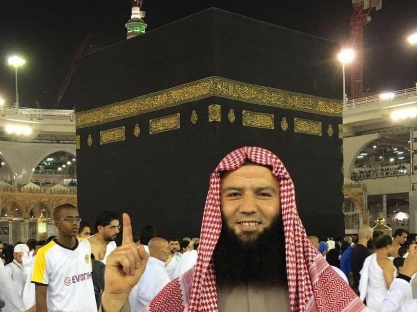 Tarik Chadlioui, en un viaje a La Meca.