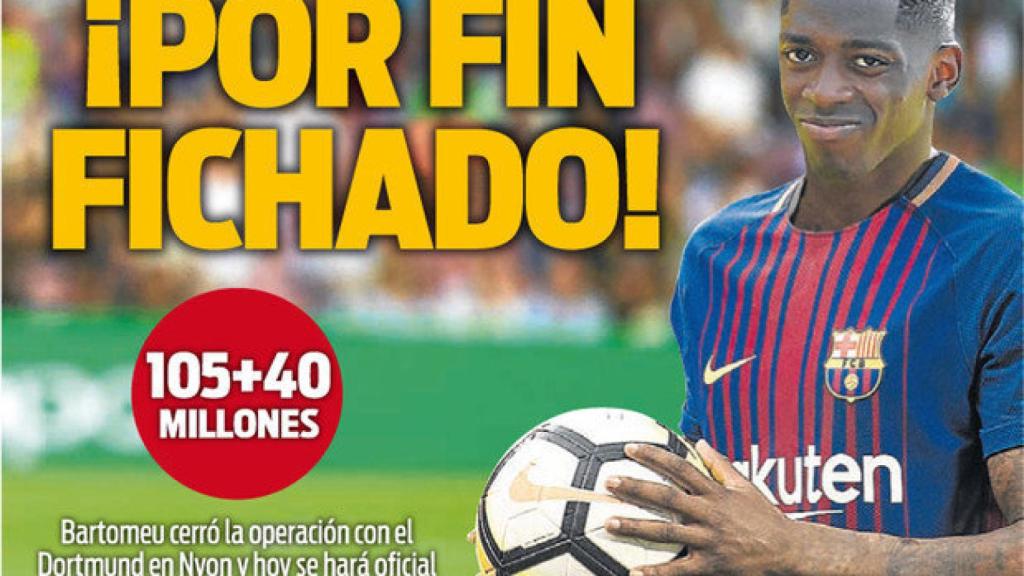 Portada Sport (25/08/17)