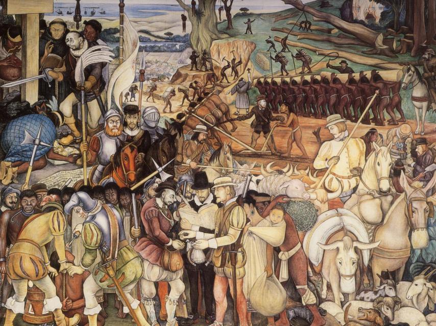 La conquista española de américa