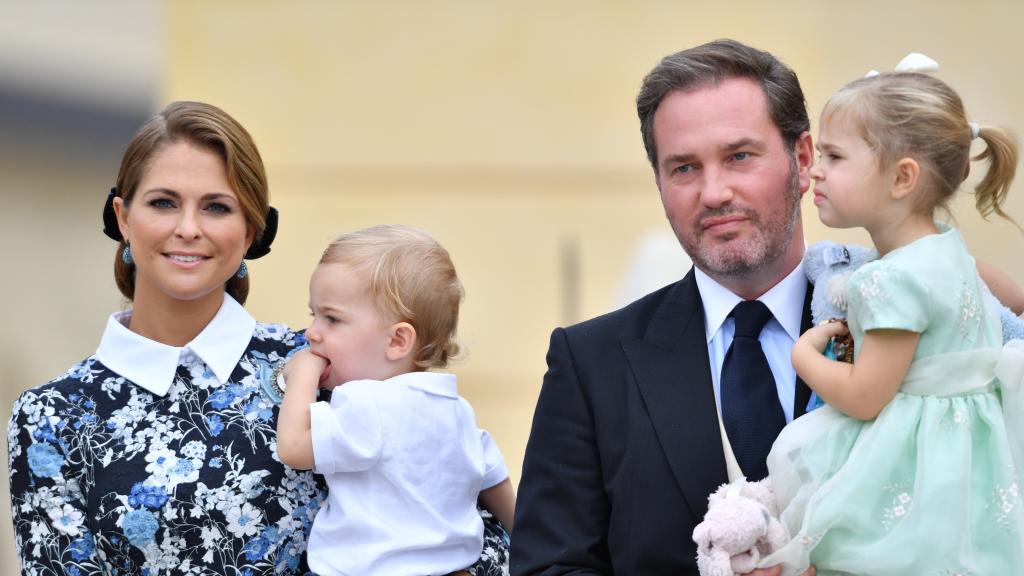 La familia durante un evento