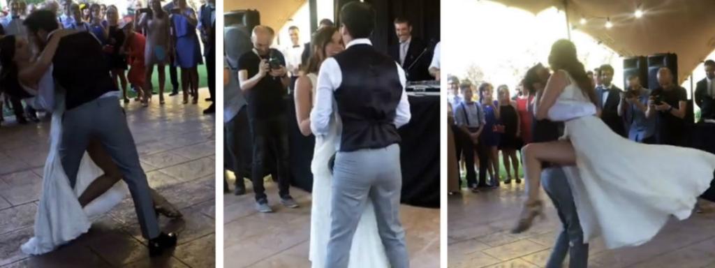 Momento del baile nupcial