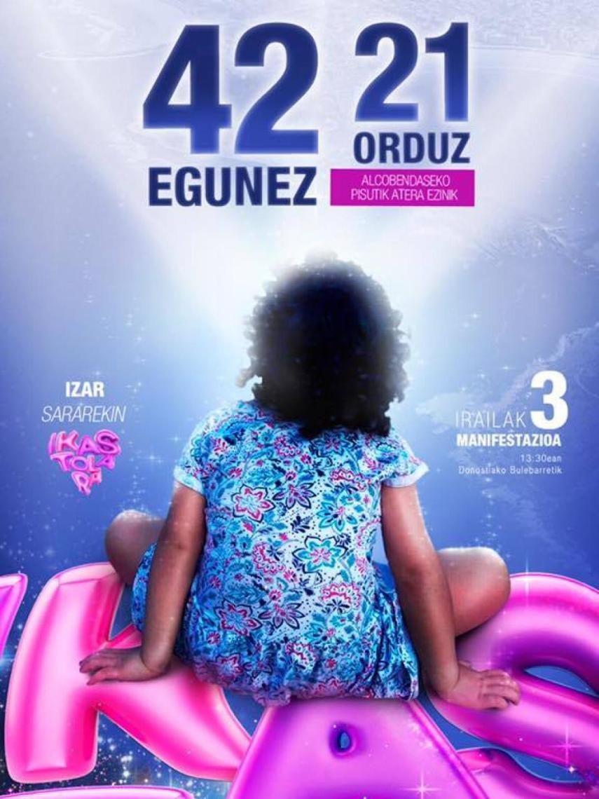 Cartel promocional de la manifestación convocada para el sábado.