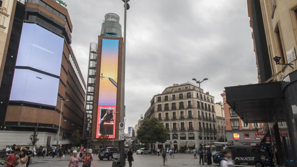 Foto de la Plaza de Callao en una imagen de archivo.