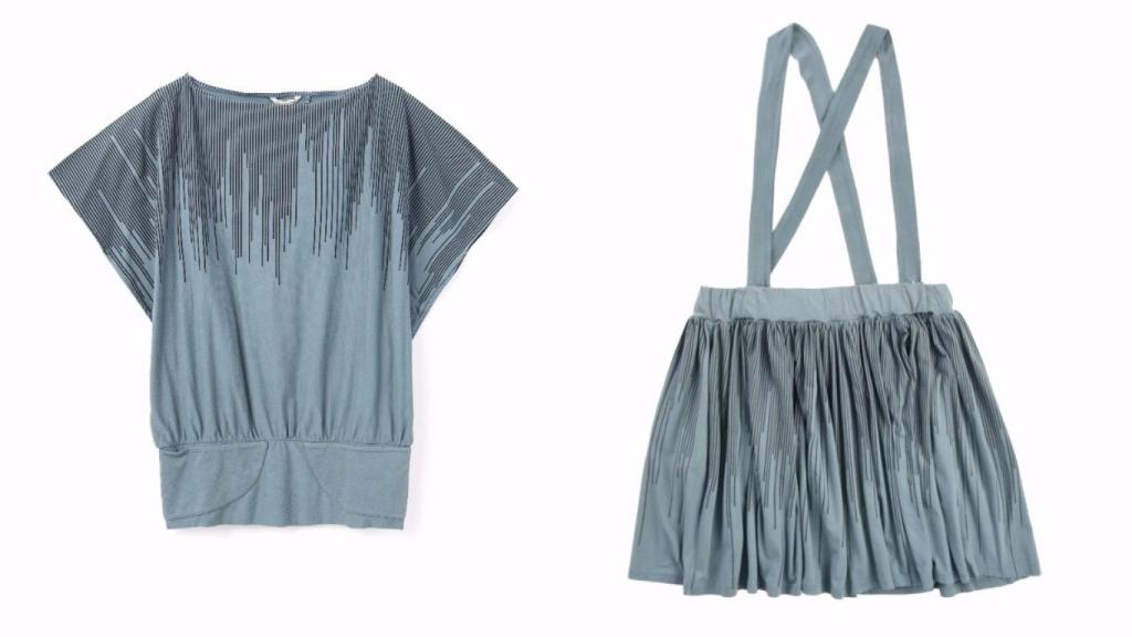 Dos de las prendas de la colección Zero Waste de Skunkfunk Otoño-Invierno 2017. | Foto: cortesía de la marca.