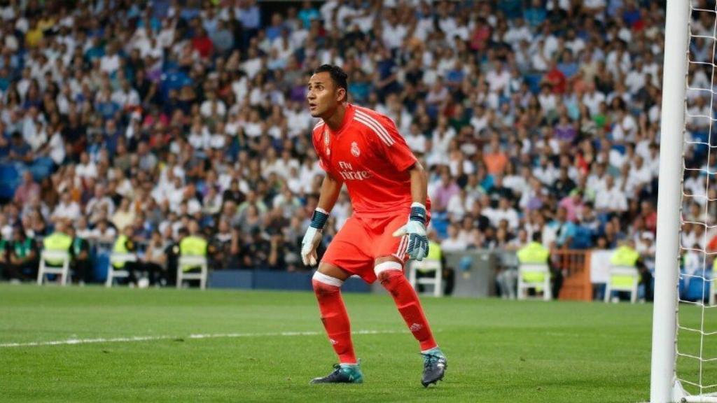 Keylor. Foto: Pedro Rodríguez / El Bernabéu