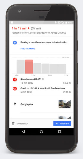 dificultad aparcameinto actualizacion google maps