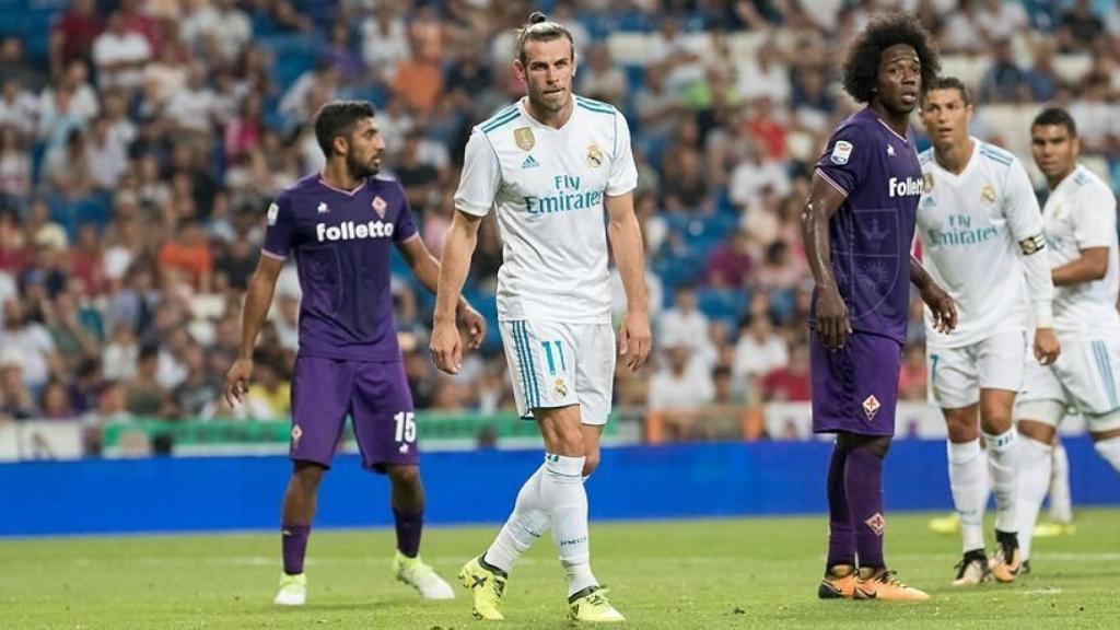 Bale durante el Trofeo Santiago Bernabéu. Foto: Pedro Rodríguez / El Bernabéu
