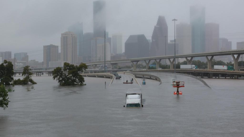 Harvey ha anegado la ciudad.