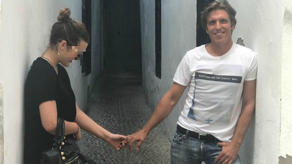 El cordobes y su hija Alba