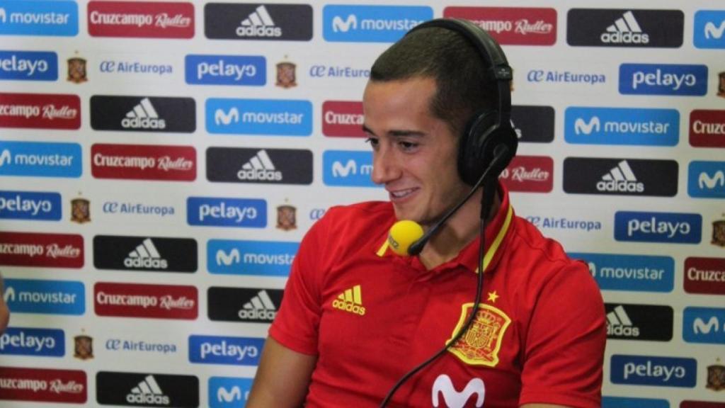 Lucas Vázquez entrevistado en Cadena SER. Foto: Twitter (@ellarguero).