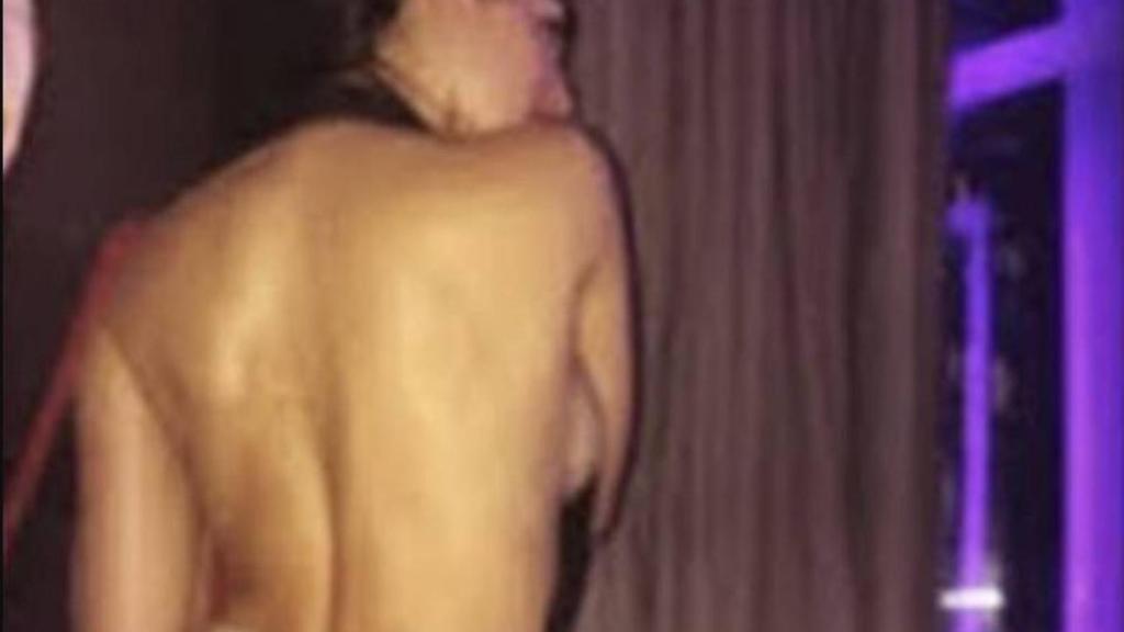 La imagen prohibida de Georgina.