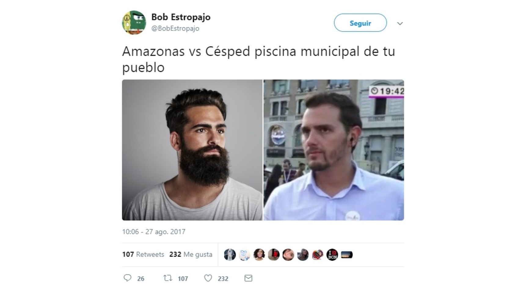 Todos los comentarios sobre la barba de Albert Rivera en Twitter.
