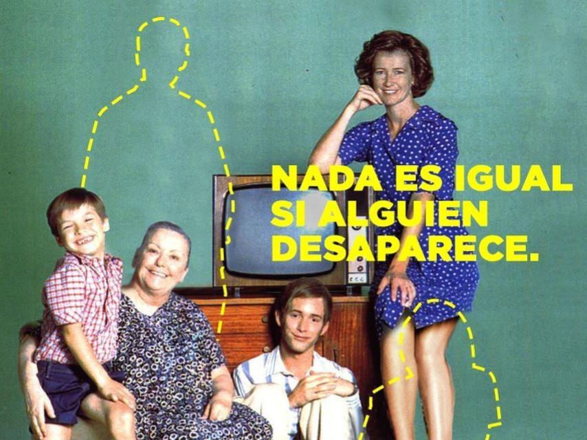 Una de las imágenes de la campaña de la agencia de publicidad Estrés, para Amnistía Internacional.